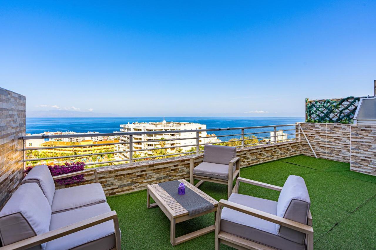 Luxury Apartment With Stunning Ocean View Puerto de Santiago  Kültér fotó